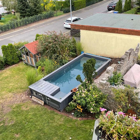 Piscina contenedor 6,2 mx 2,5 m Jet Swim