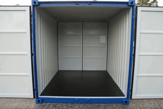 contenedores de 10 pies y doble puerta
