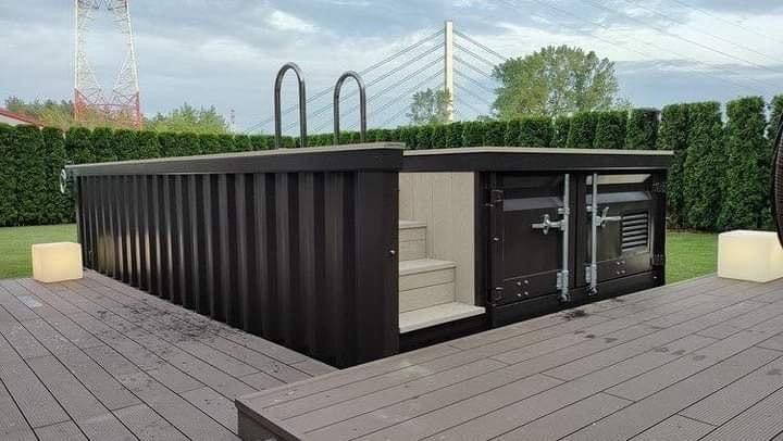 Contenedor Piscina 'One Tripper' de 20 pies y 6m