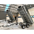 Remolque Indespension de volteo con 2 ejes – MMA 2700 kg